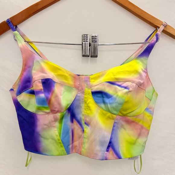 Bershka‎ Crop Tank Top Size Medium - Picture 1 of 3